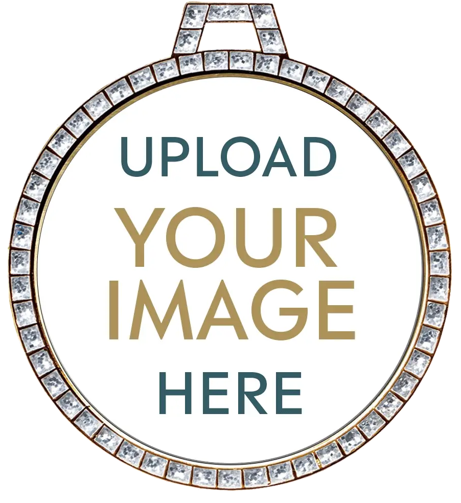 Diamond Custom Insert Medal