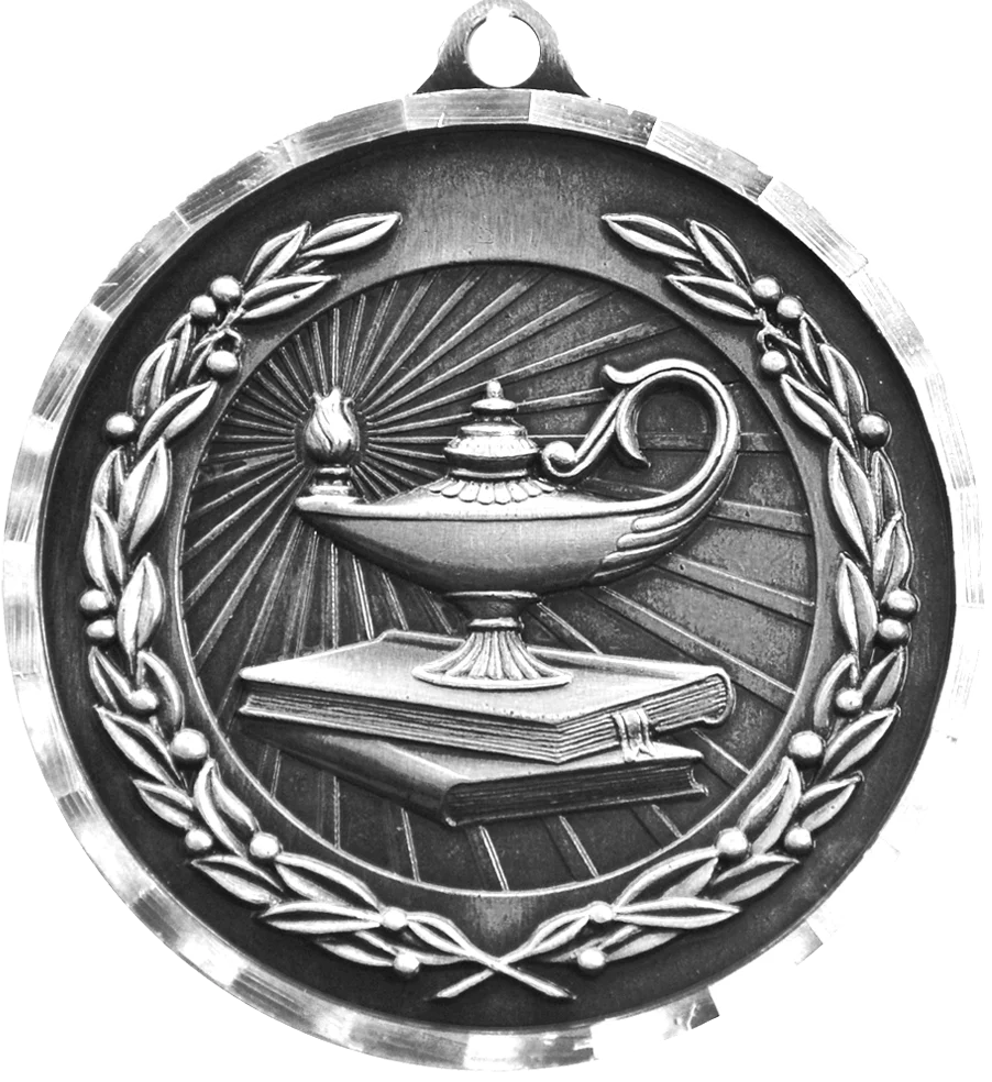 Diamond Cut Academic Medal - Image 2