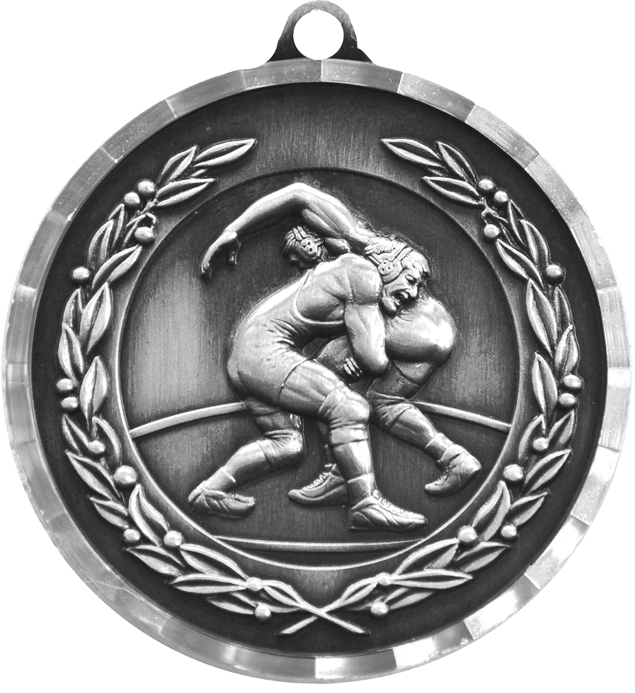 Diamond Cut Wrestling Medal - Image 2