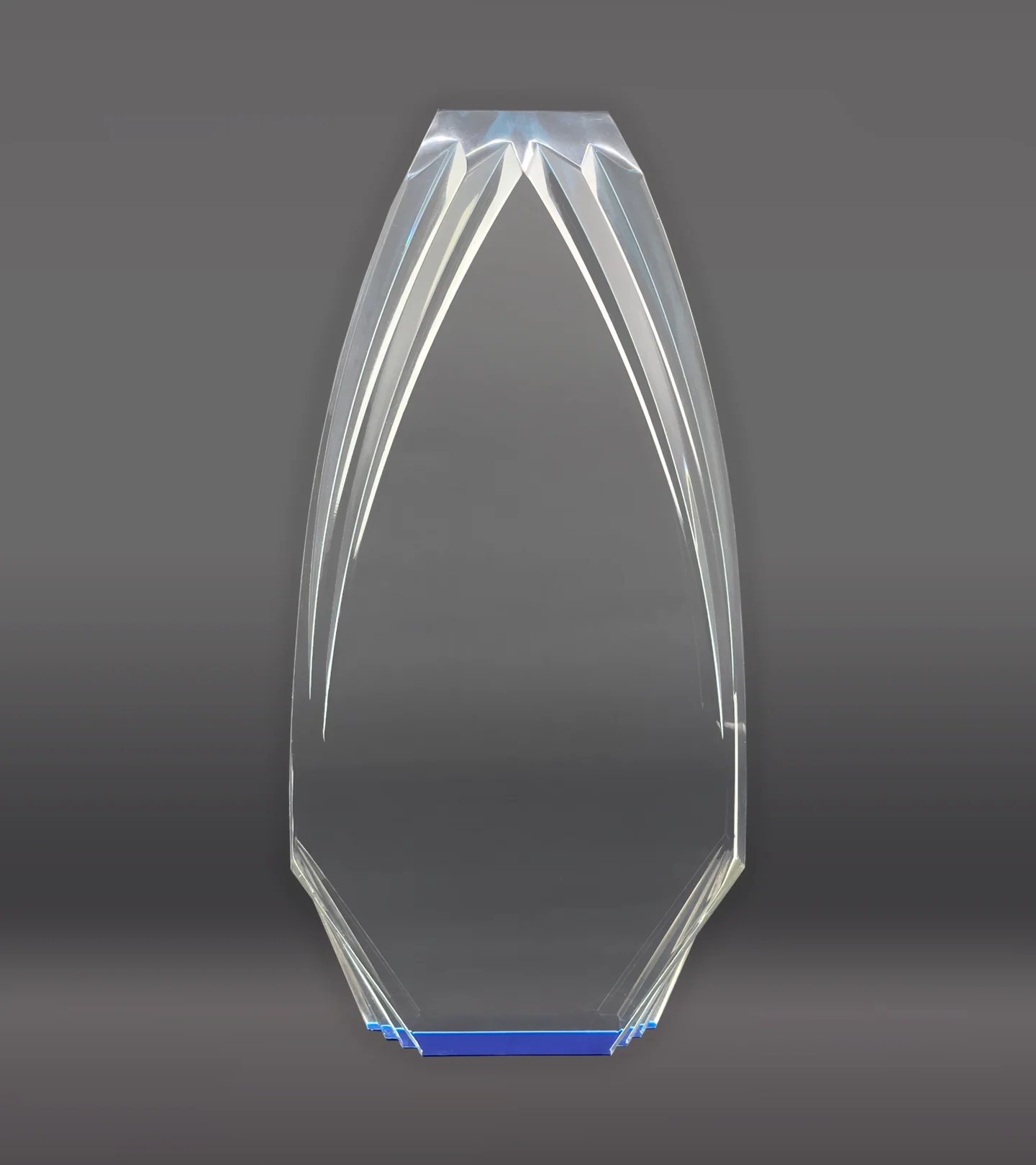 Diamond Obelisk Award Blue - Image 3