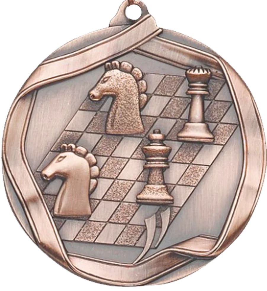 Die Cast Chess Medal - Image 3