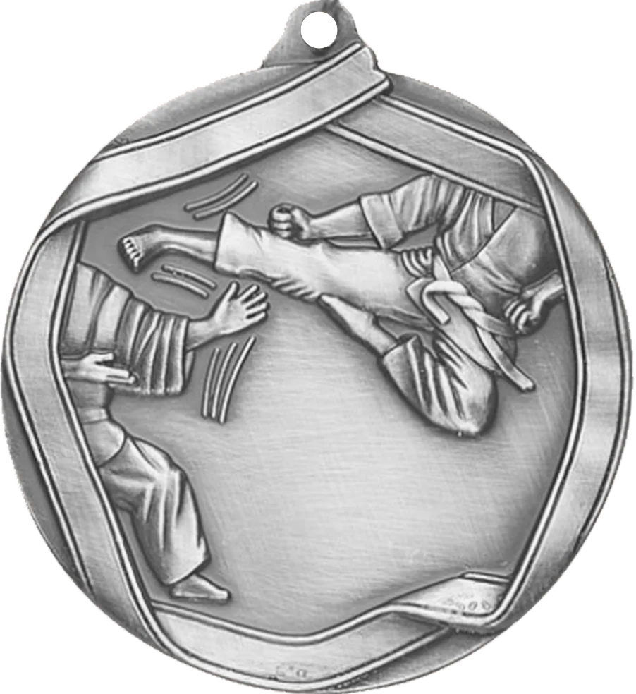 Die Cast Karate Medal - Image 2