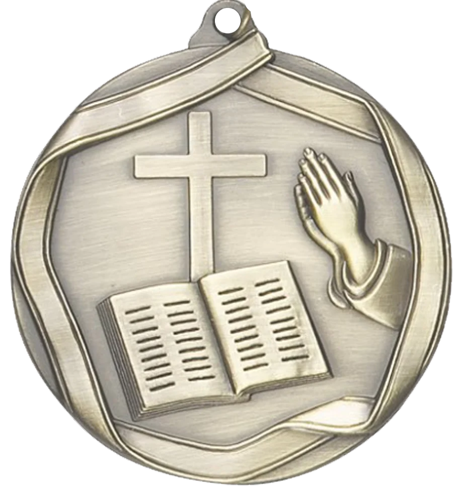 Die Cast Religion Medal