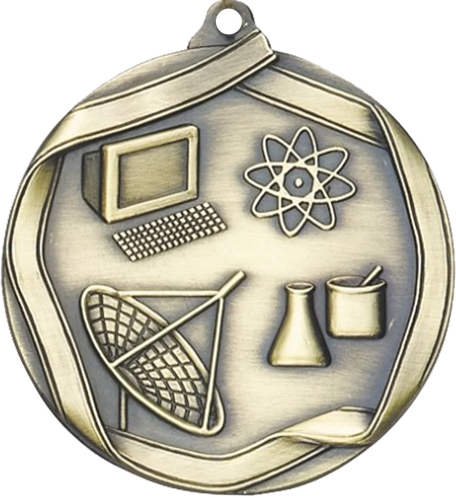 Die Cast Science Medal