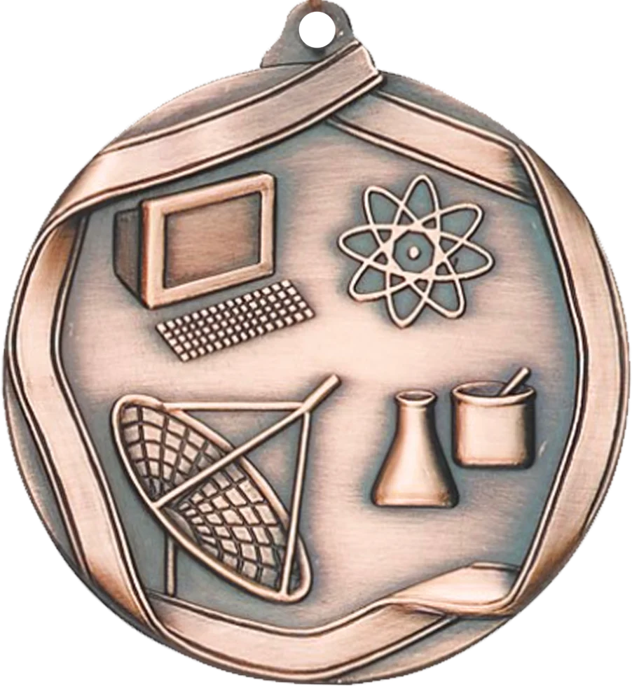 Die Cast Science Medal - Image 3