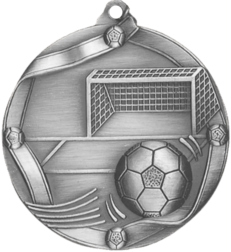 Die Cast Soccer Medal - Image 2