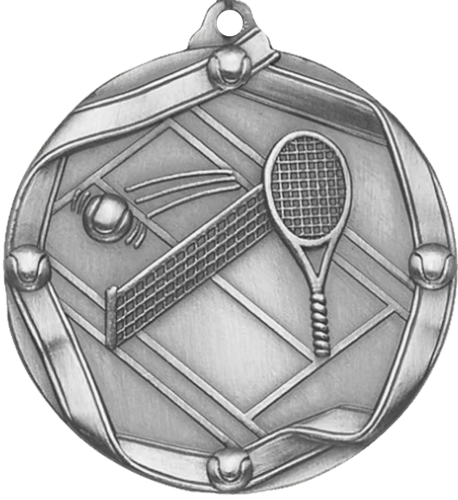 Die Cast Tennis Medal - Image 2