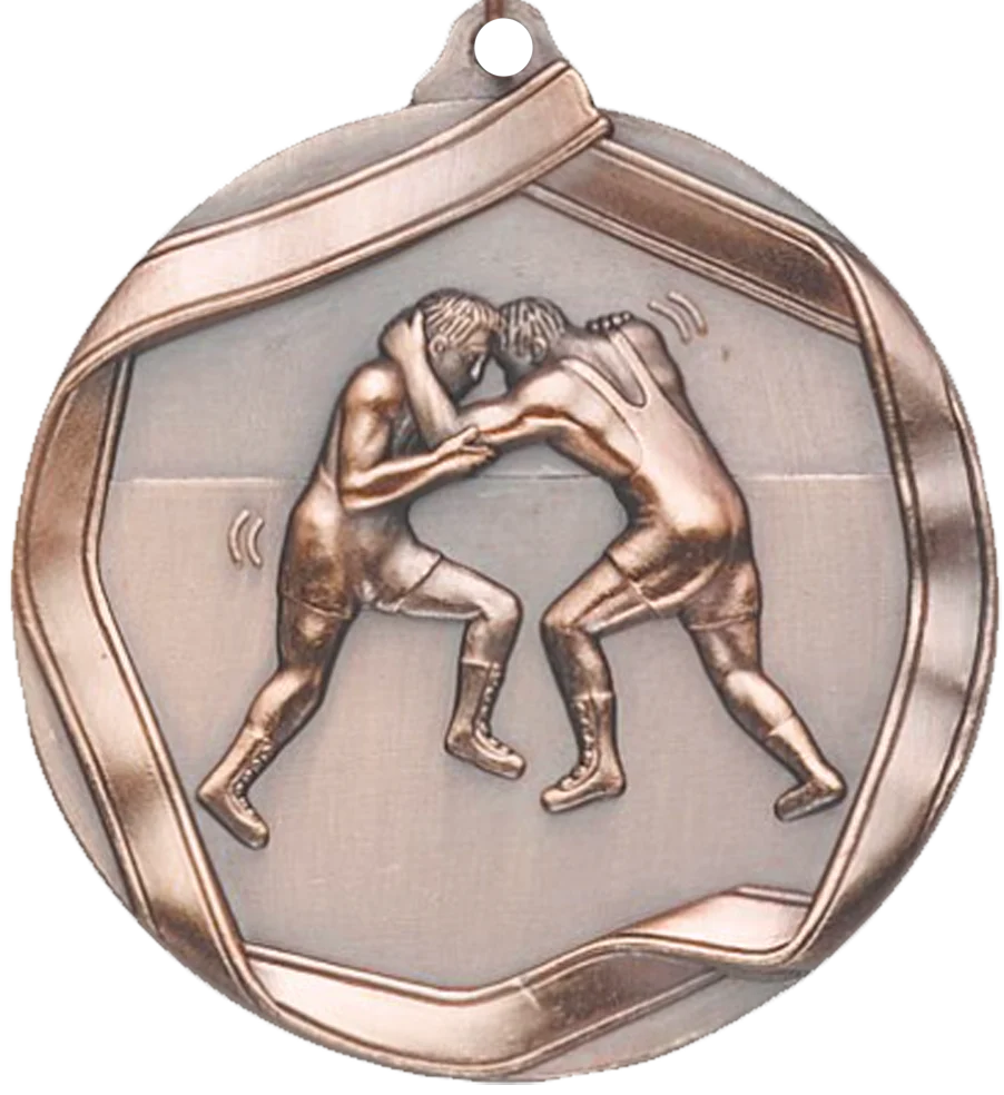 Die Cast Wrestling Medal - Image 3