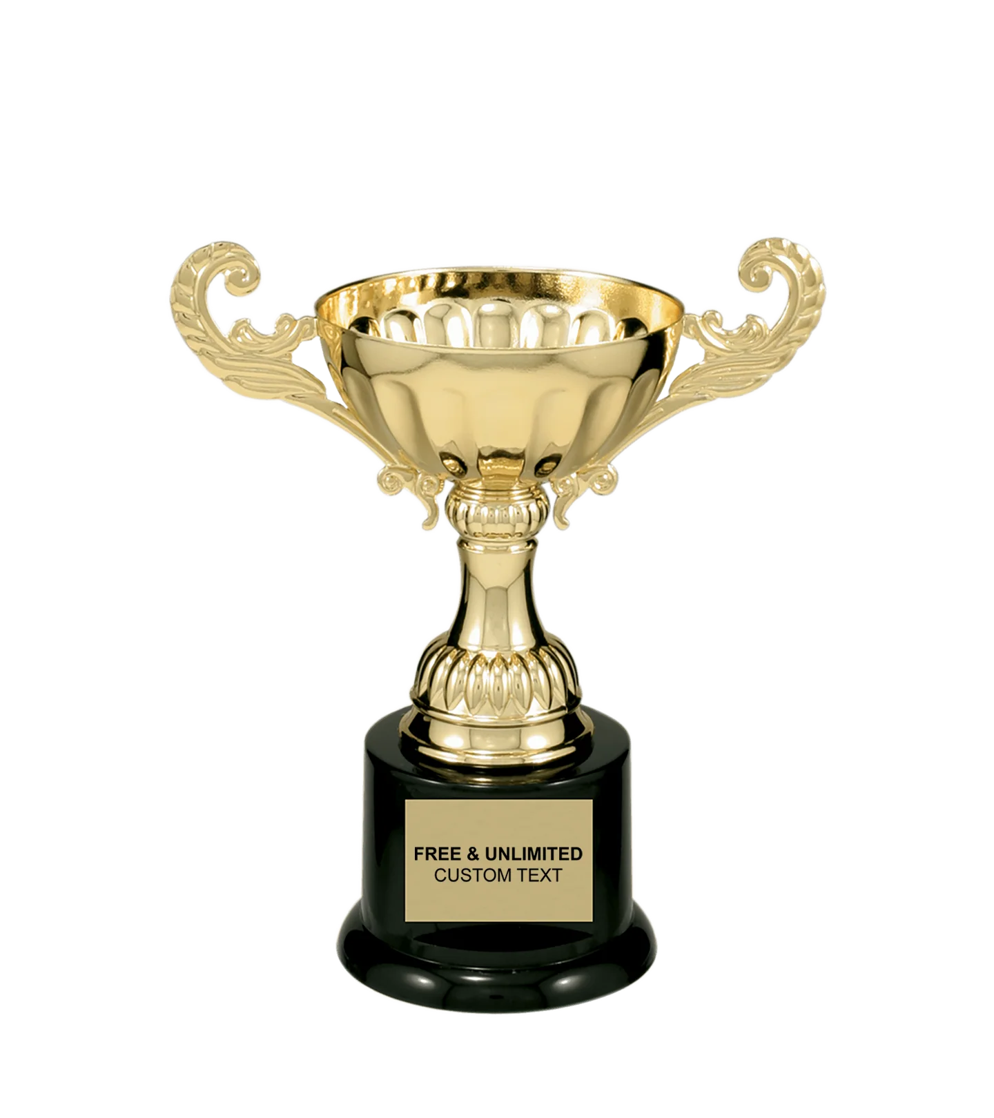 Elegant Gold Metal Cup Trophy