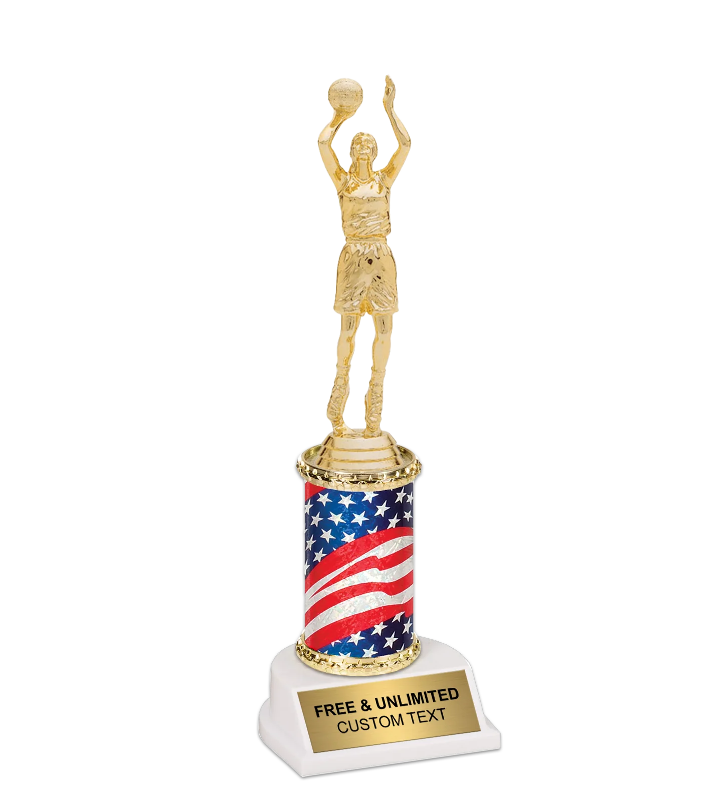 Epic Jump Shot Basketball Trophy - Image 12