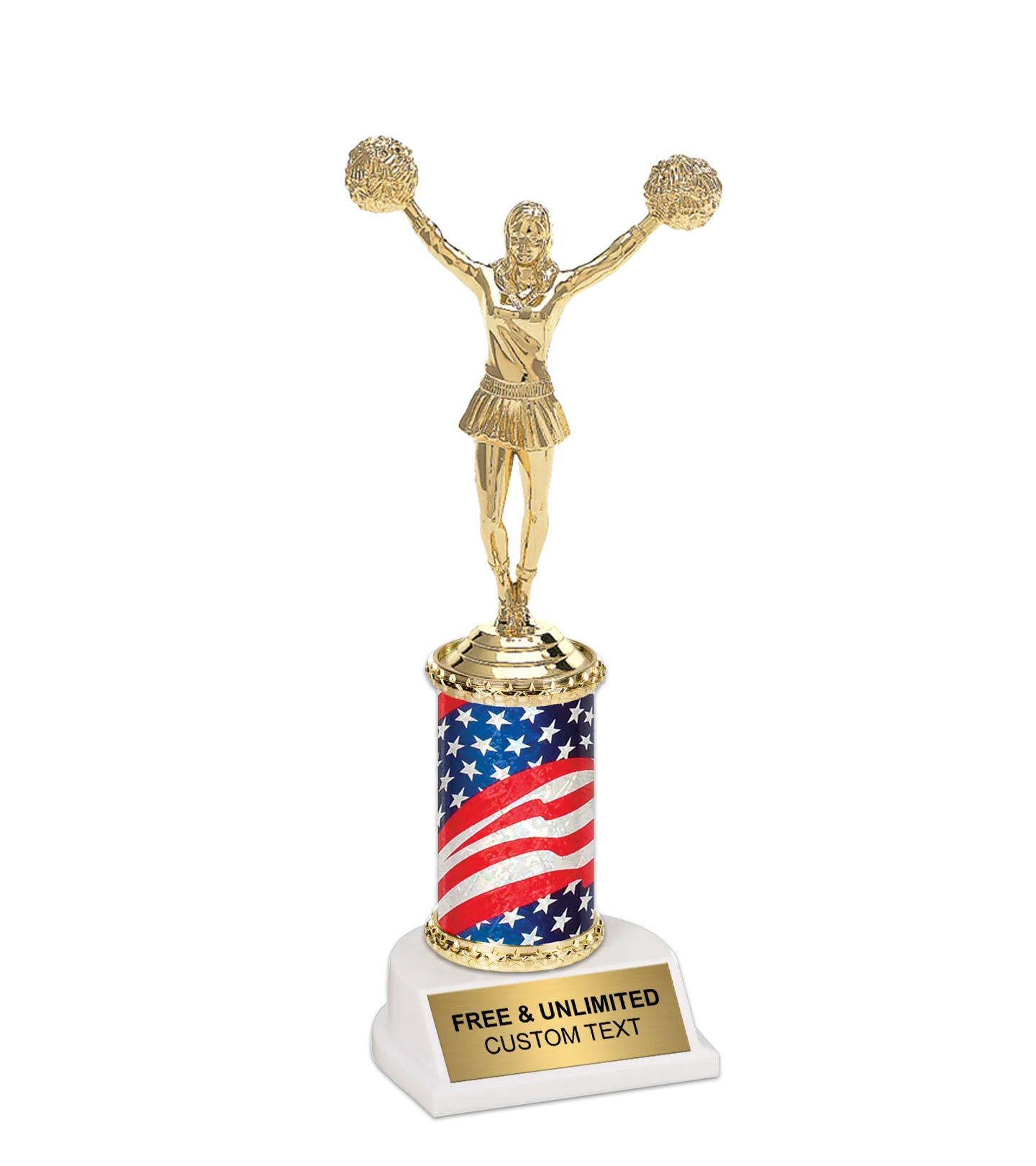 Epic Pom-Pom Cheer Trophy - Image 10