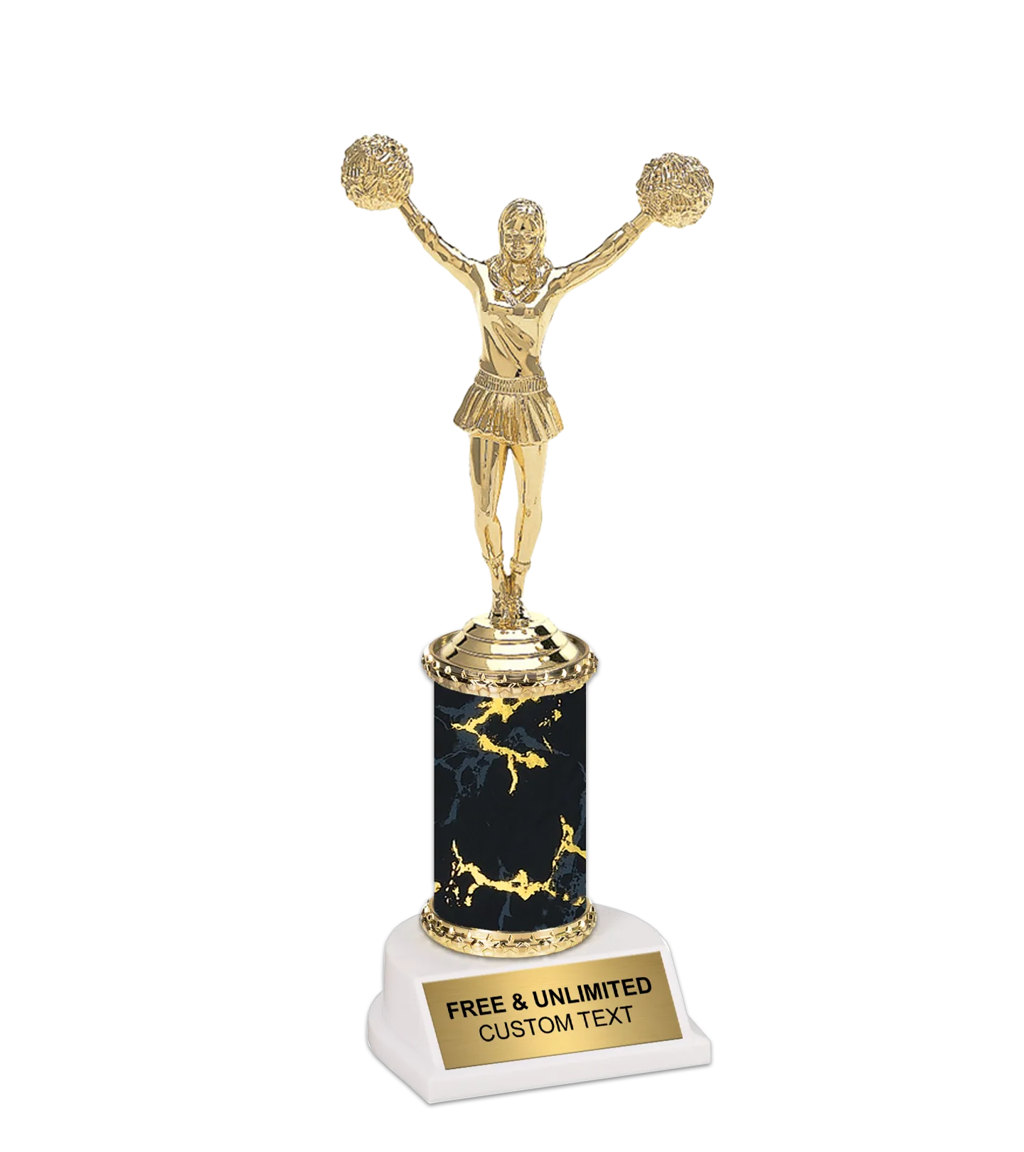 Epic Pom-Pom Cheer Trophy - Image 6