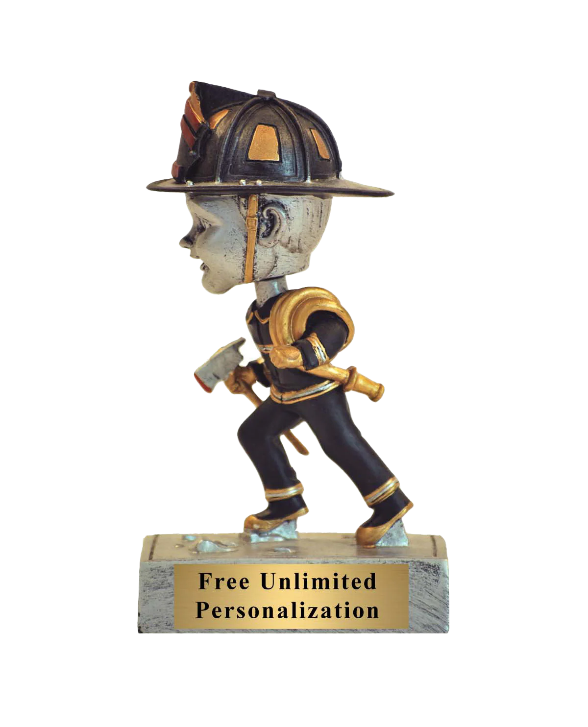 Fireman Bobblehead Trophy