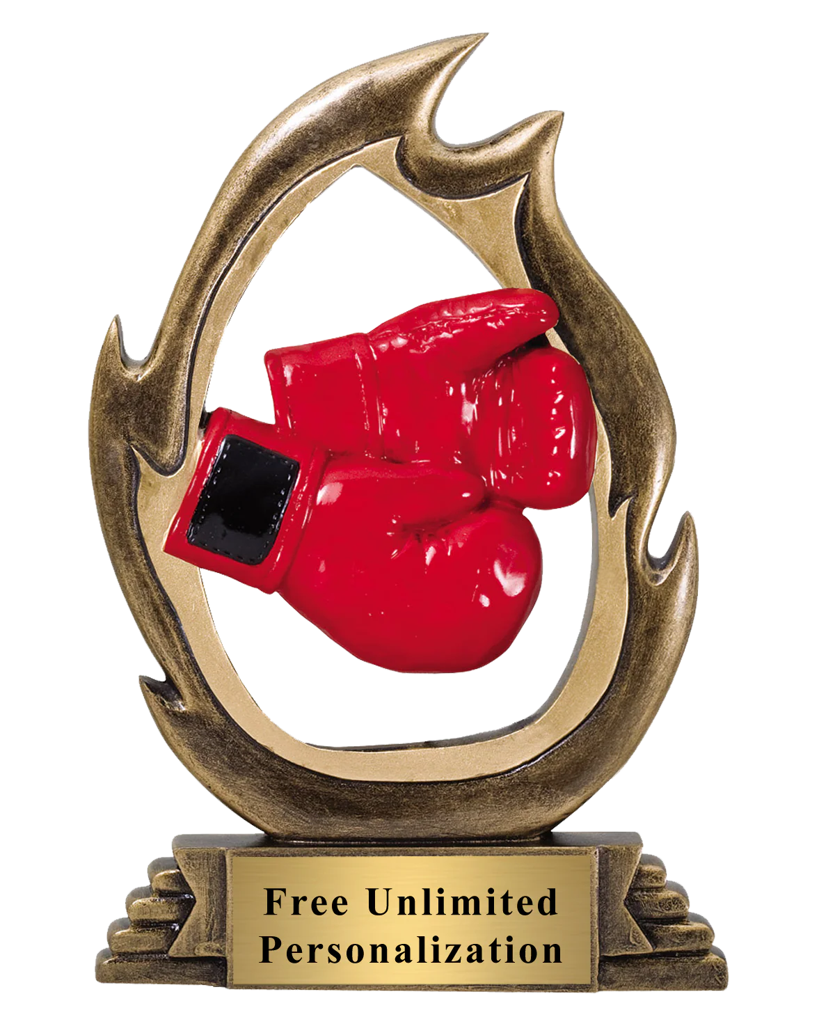 Flame Boxing Trophy