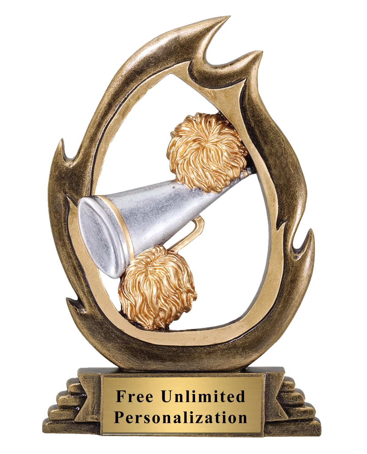 Flame Cheer Trophy