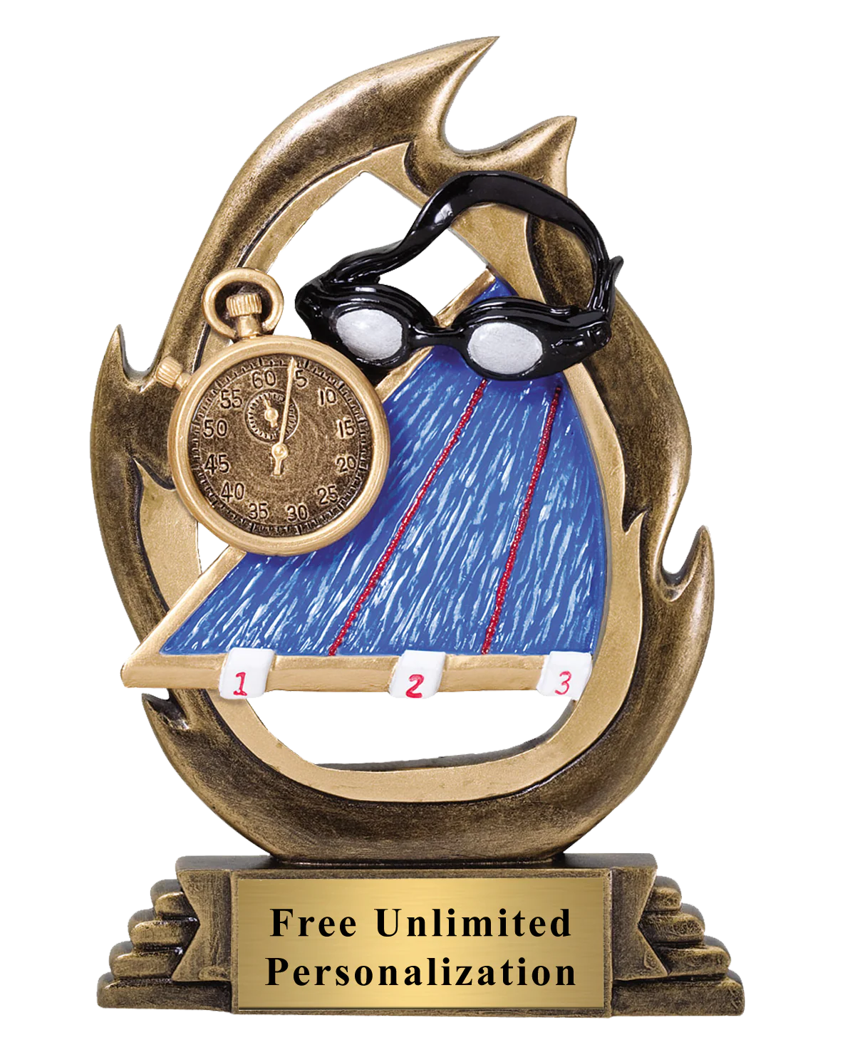 Flame Swim Trophy