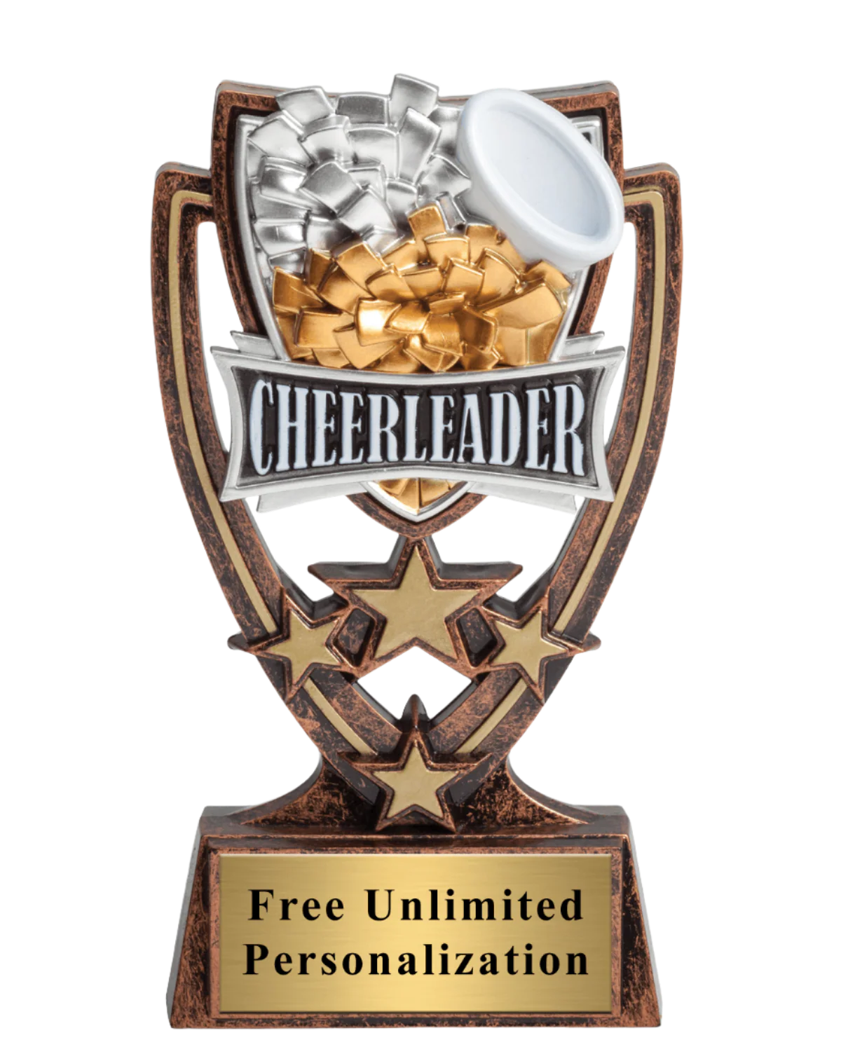 Four Star Cheerleader Trophy