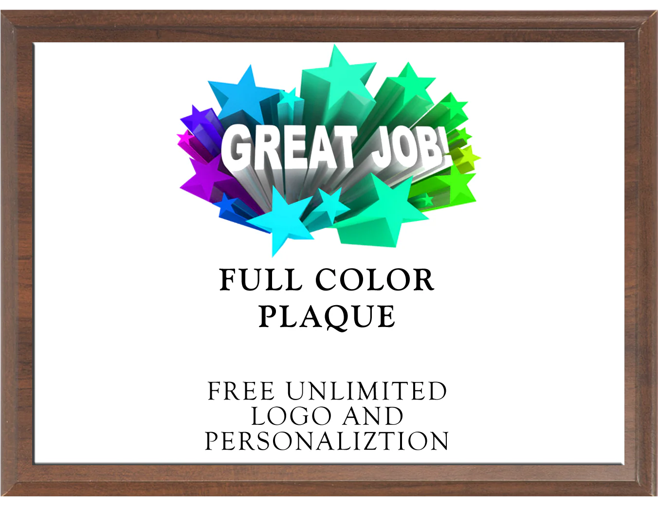 Color Printed Plaque - Image 7