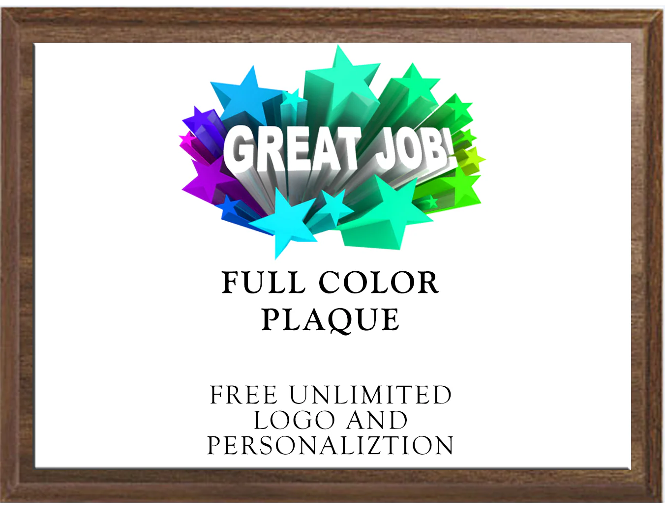 Color Printed Plaque - Image 8