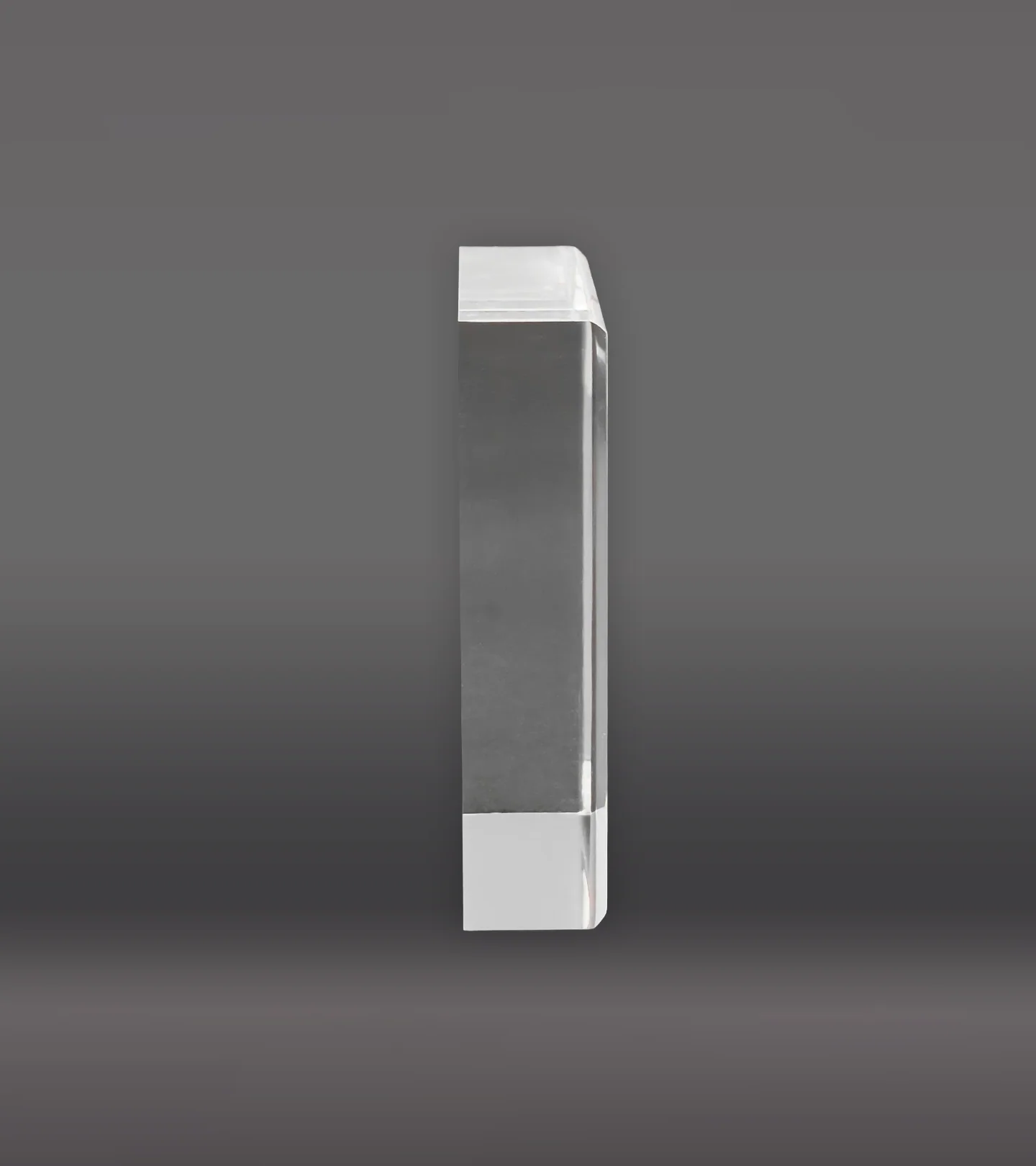 Laser Engraved Square Acrylic Paperweight - Clear - Image 4