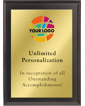 Color Printed Traditional Economy Plaque With Gold Plate - Image 4