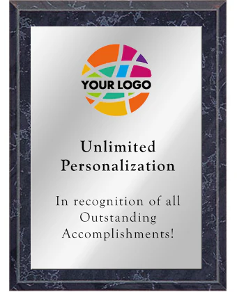 Color Printed Traditional Economy Plaque With Silver Plate - Image 5
