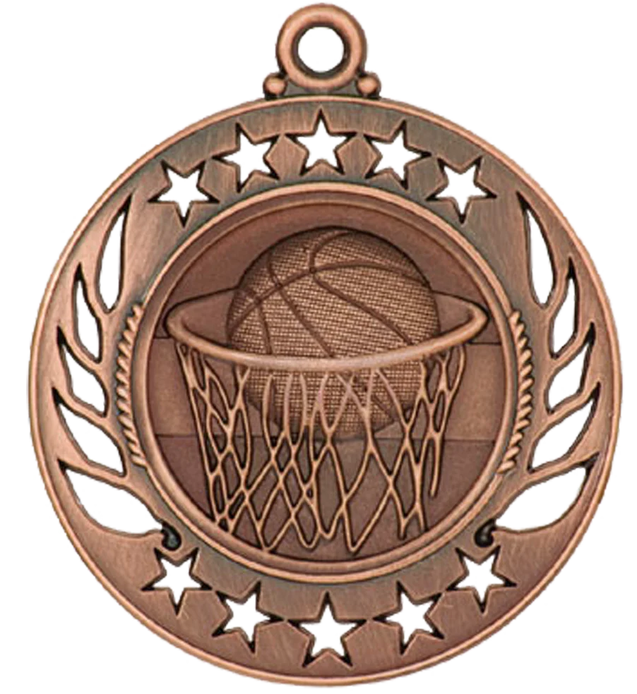 Galaxy Basketball Medal - Image 3