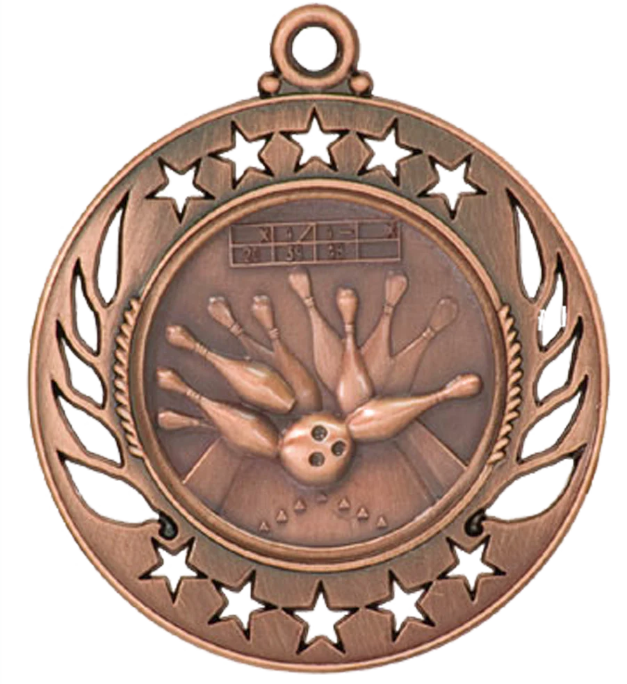 Galaxy Bowling Medal - Image 3