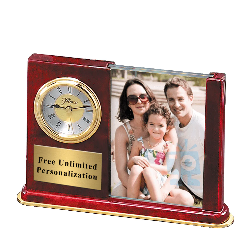 Glass Picture Clock