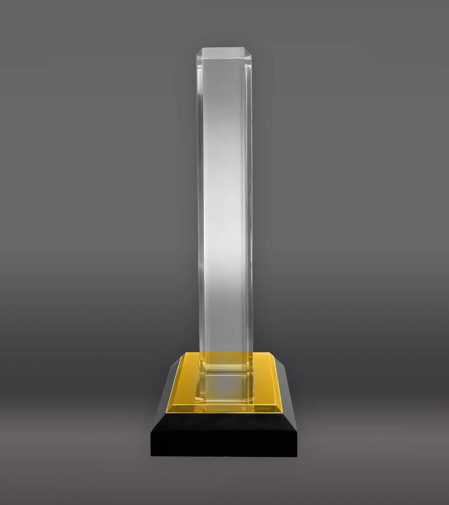 Gold Beveled Impress Acrylic Award - Image 3