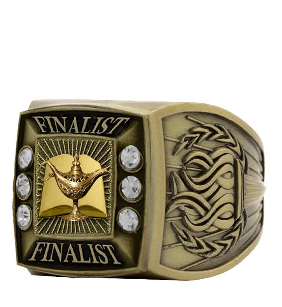 Antique Gold Scholar Championship Ring - Image 2