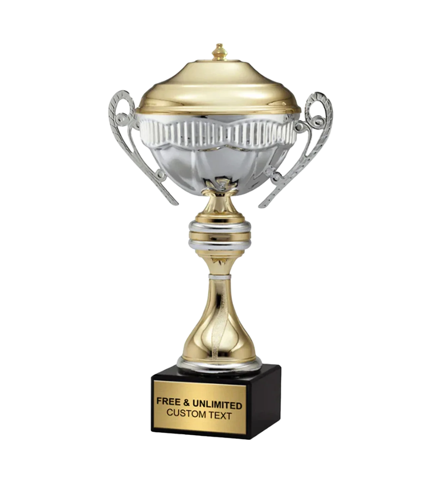 Gold & Silver Cup with Lid