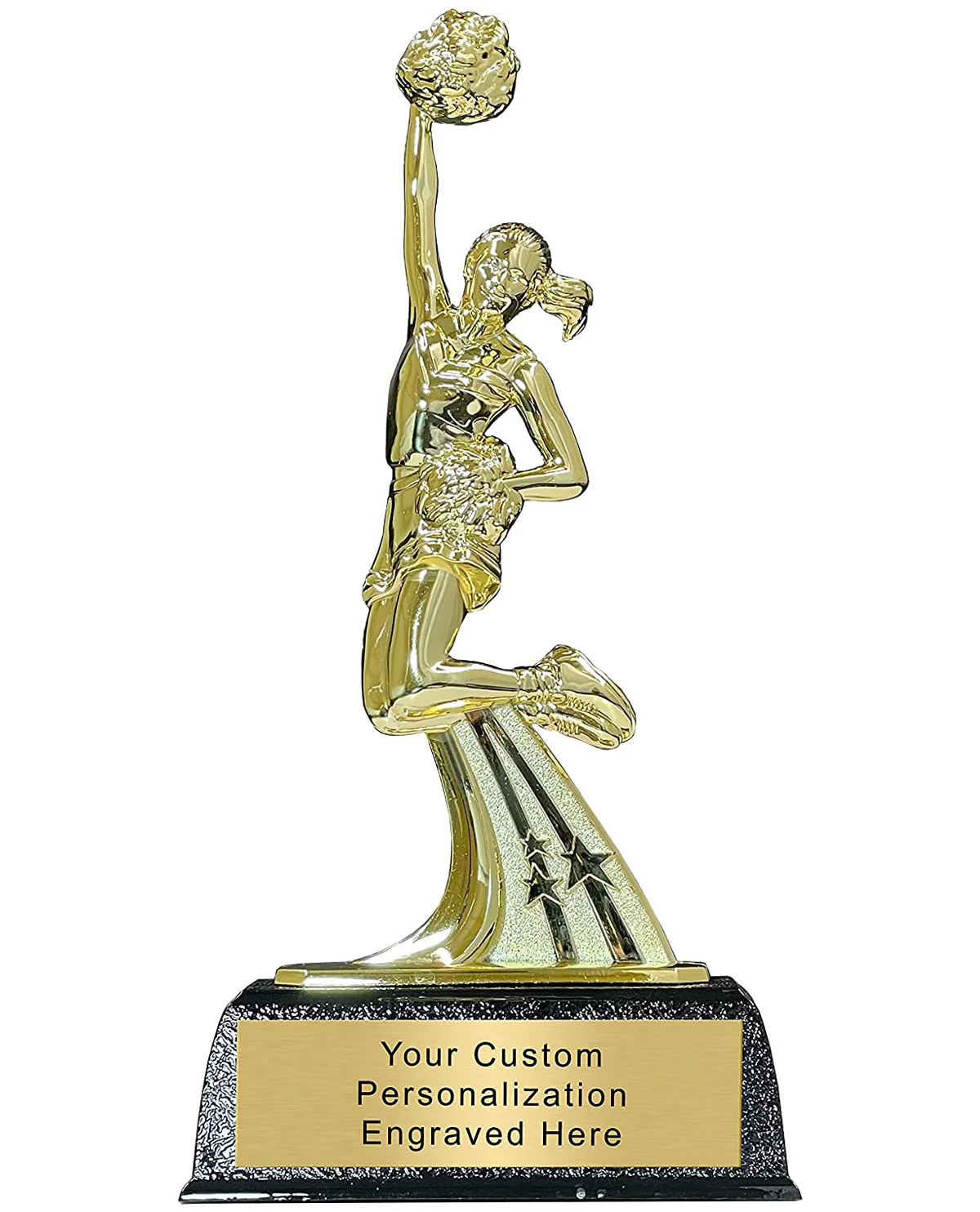 Gold Star Snap Cheer Trophy