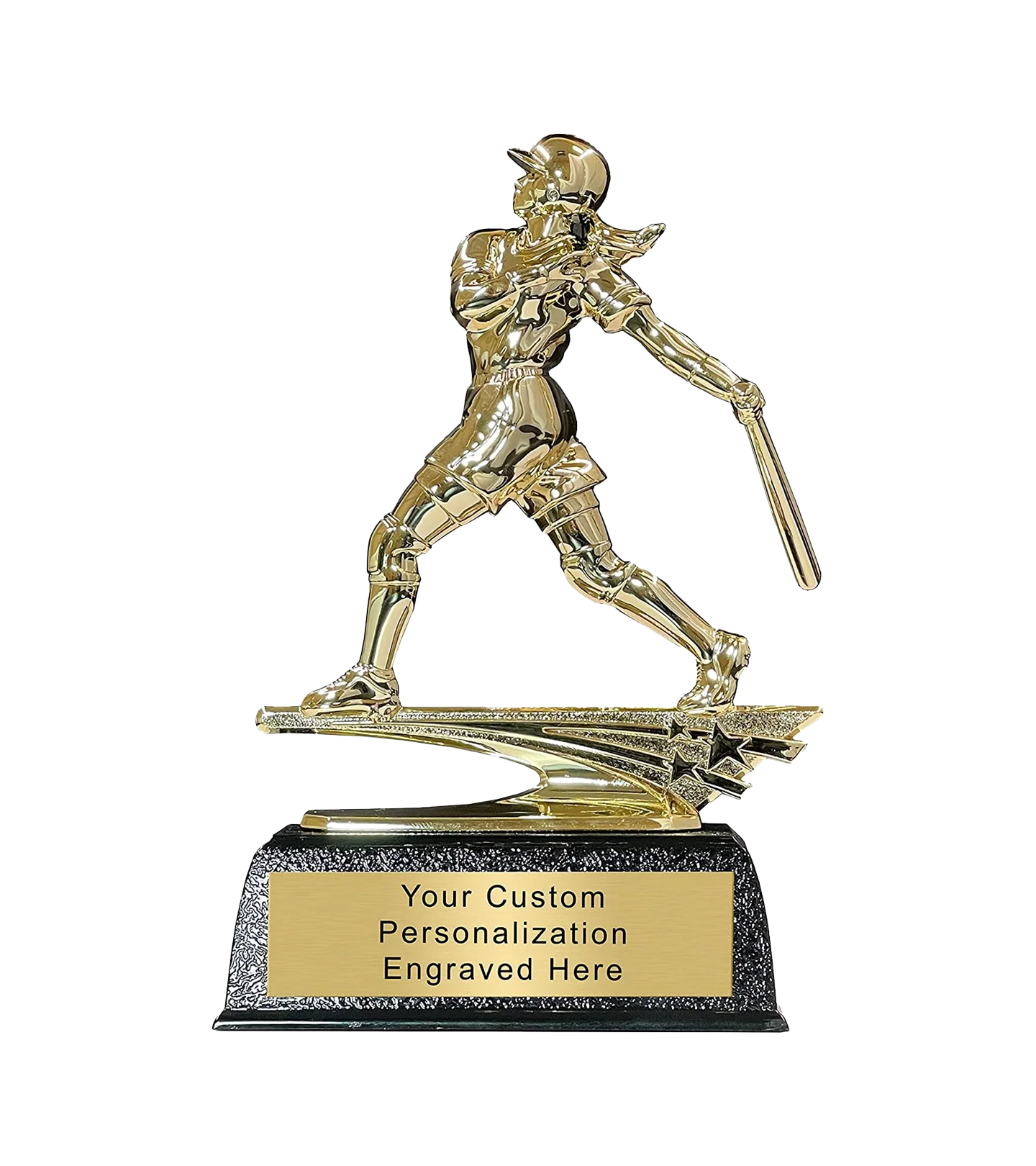 Gold Star Snap Softball Trophies
