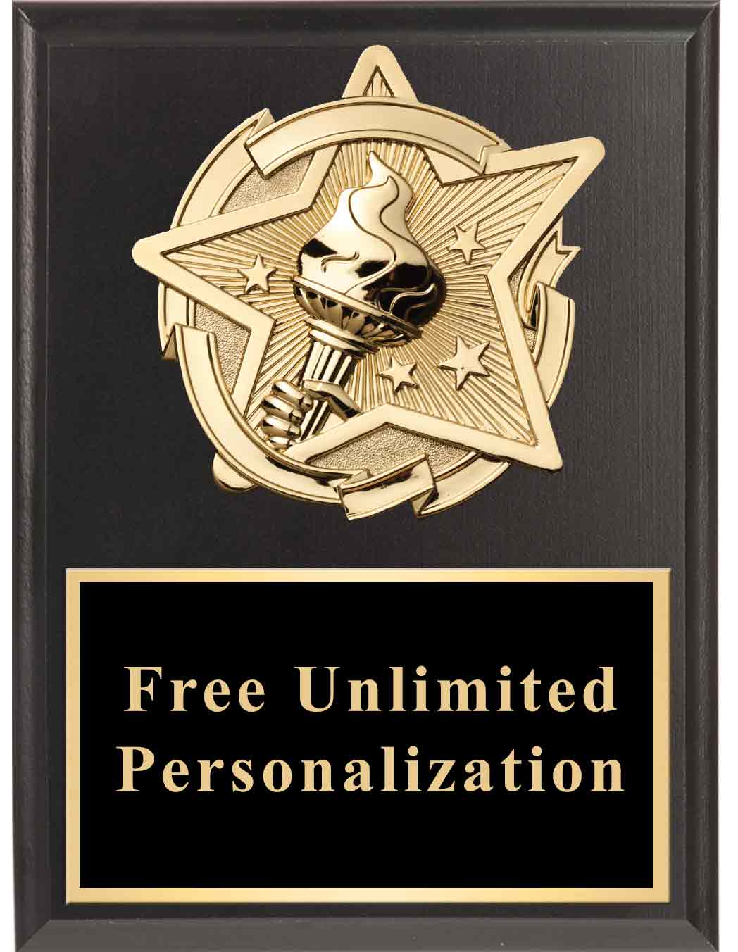 Gold Star Victory Standout Plaque - Image 5