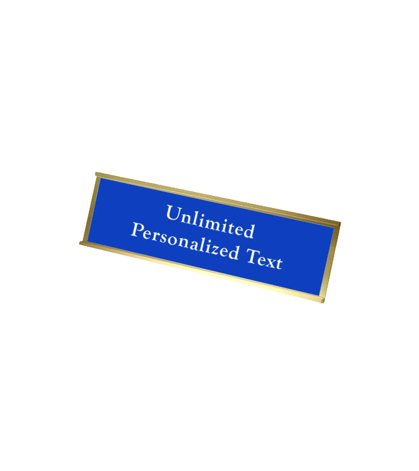 Gold Wall Mounted Name Plate Holder - Image 11
