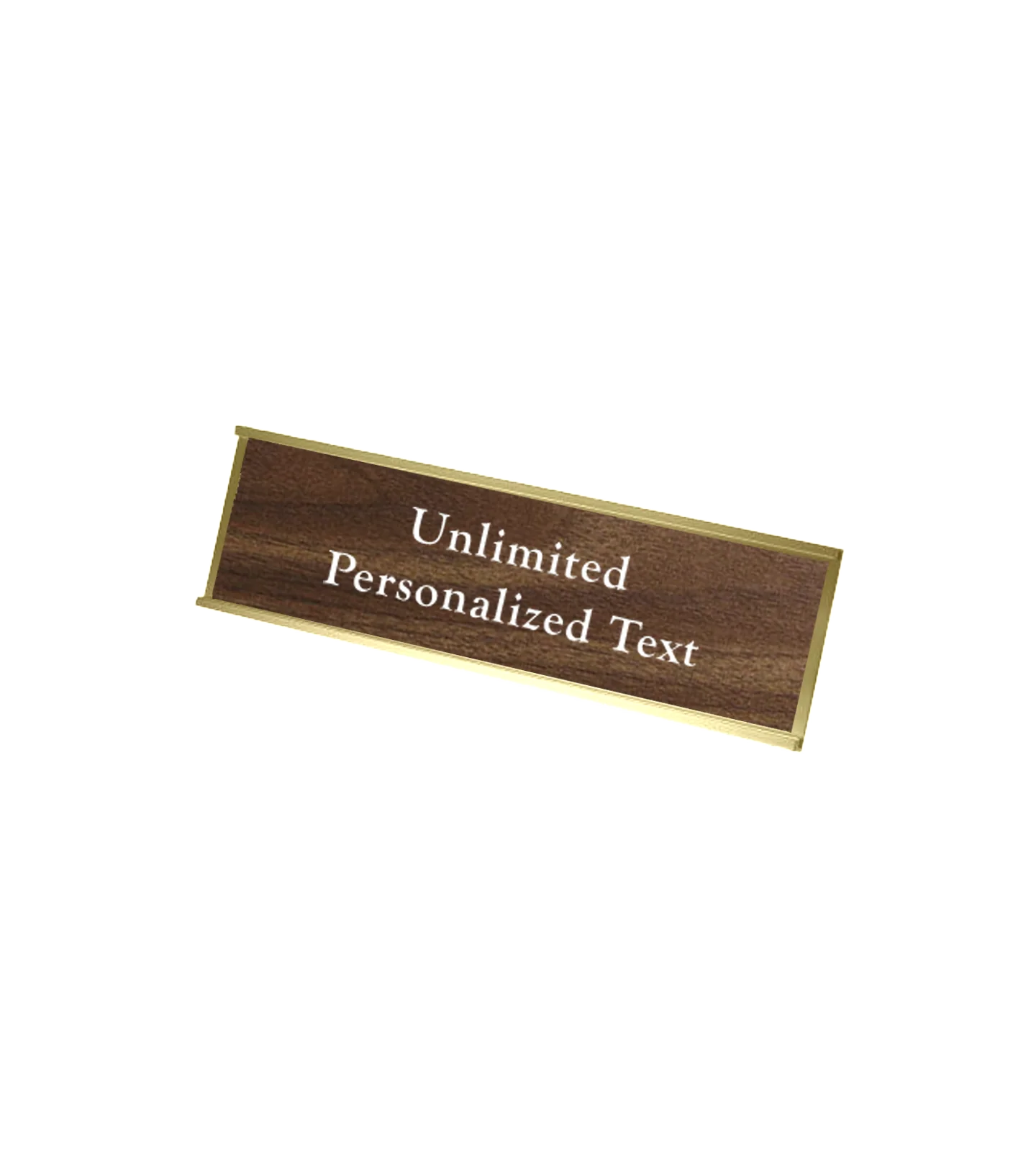 Gold Wall Mounted Name Plate Holder - Image 19