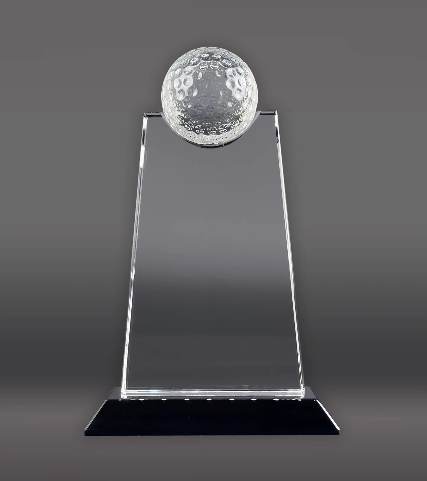 Golf Ball Apex Crystal w/ Black Base - Image 2