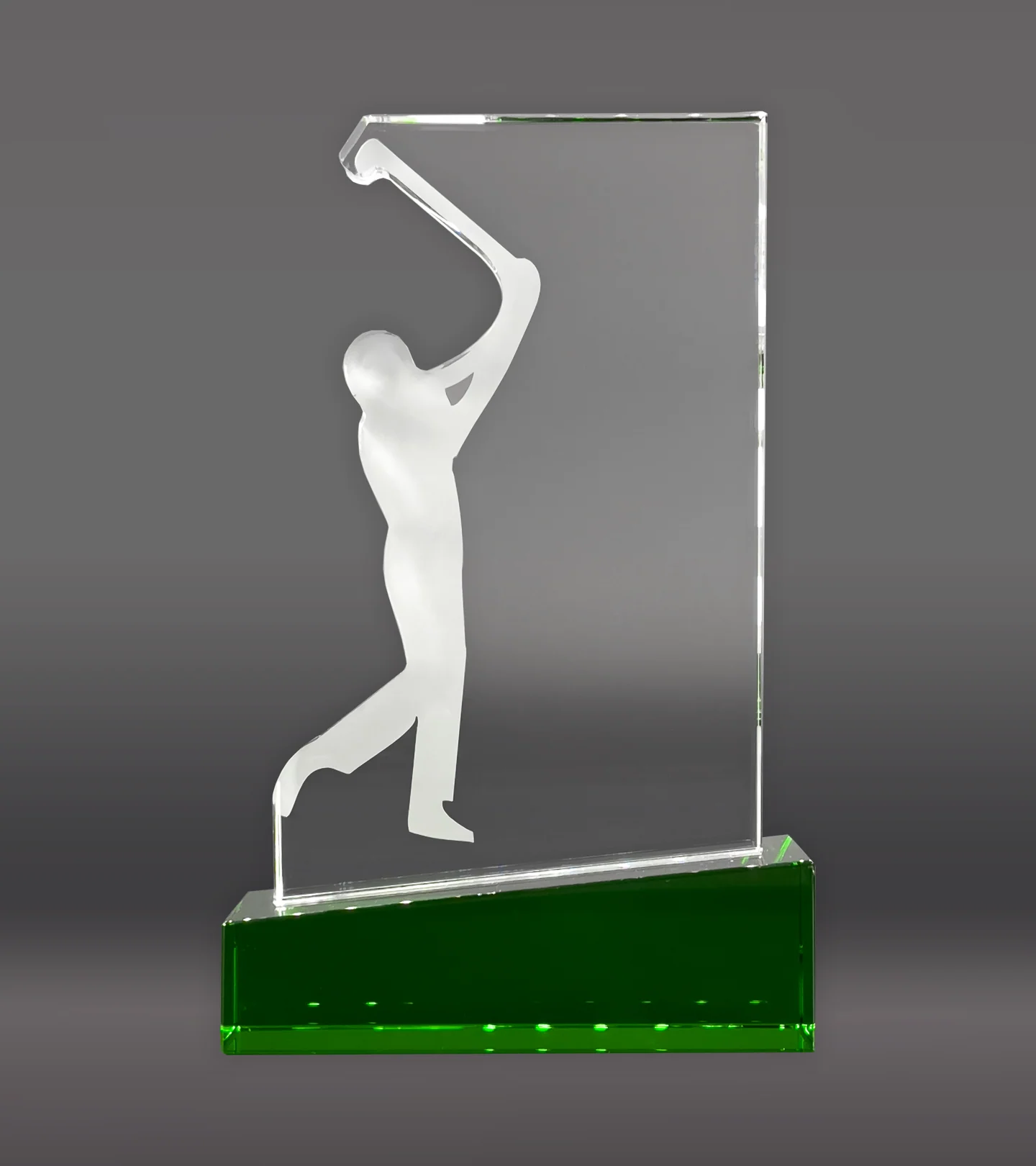 Golf Swing Crystal with Green Base - Image 2