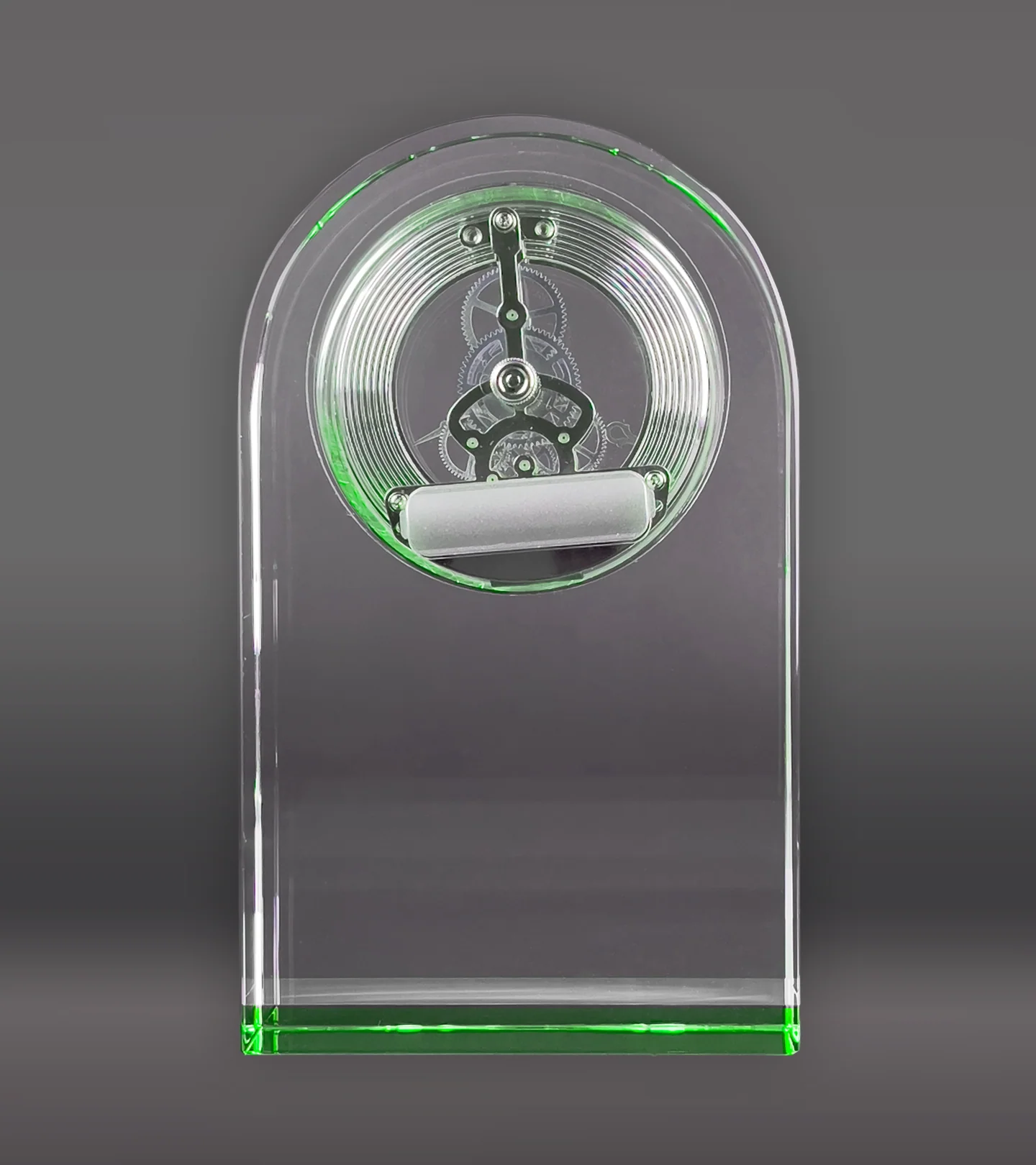 Green Crystal Clock - Image 4