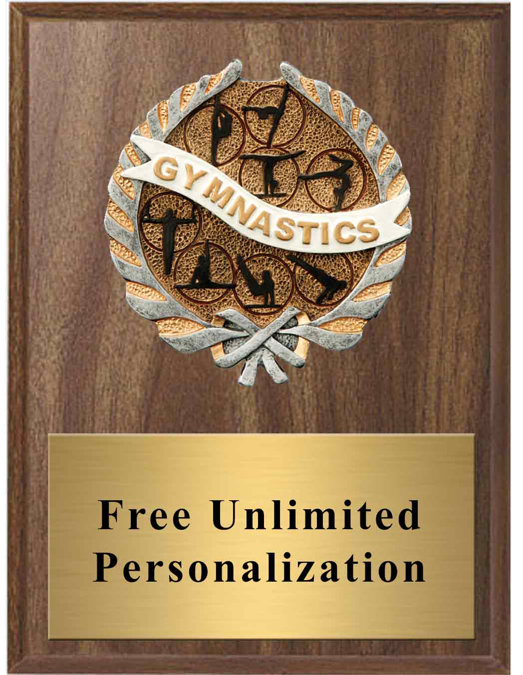 Gymnastics Millennium Plaque - Image 2