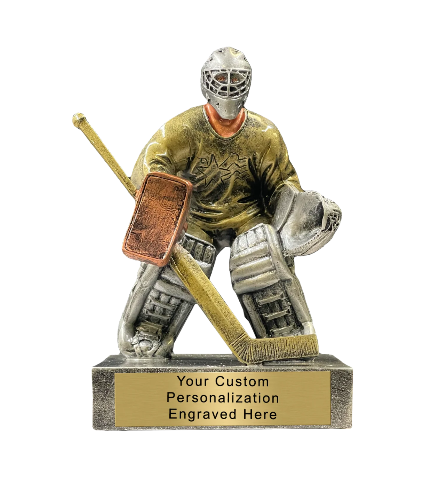 Hockey Goalie Statue