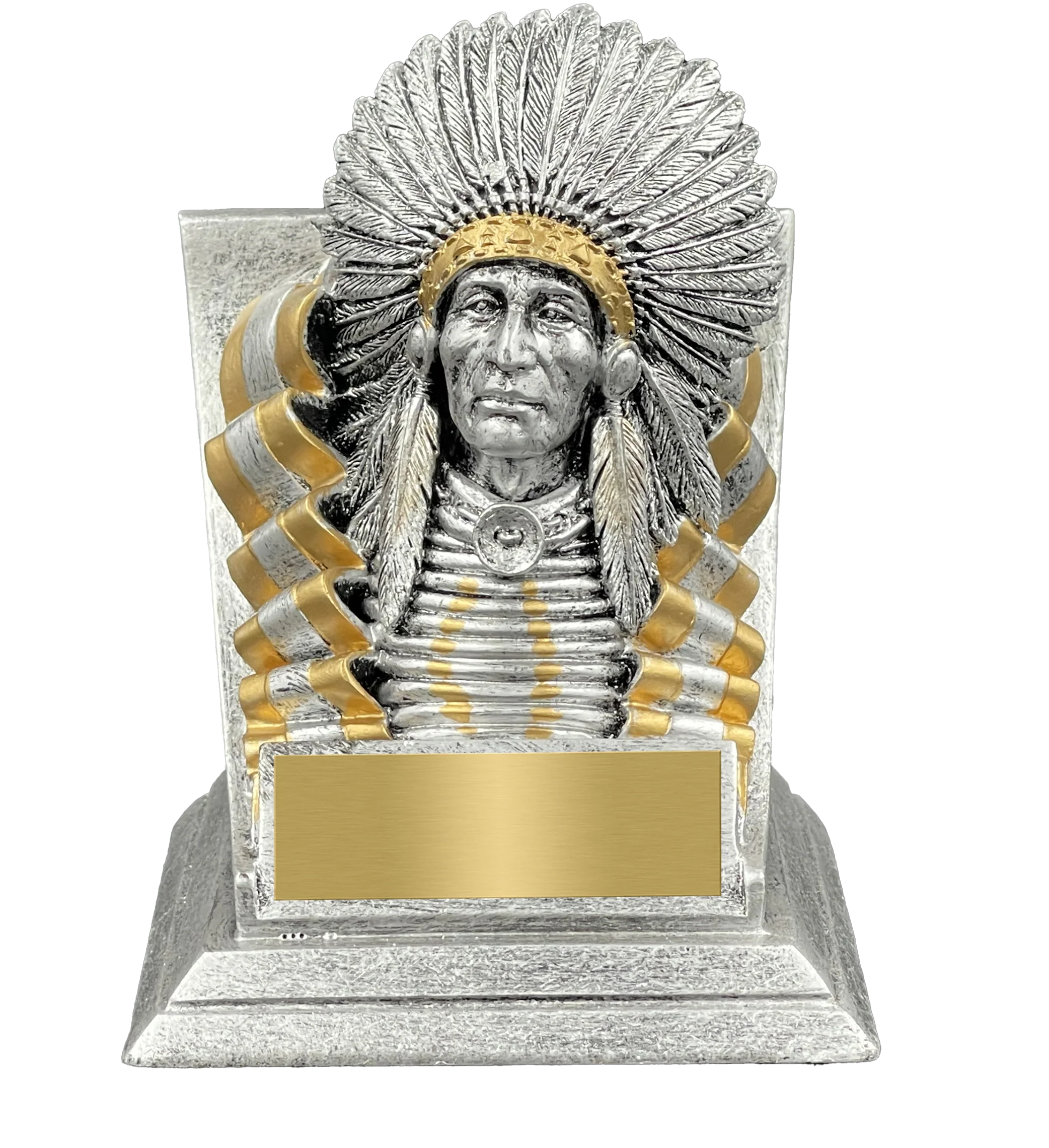 Indian Spirit Mascot Trophy - Image 2