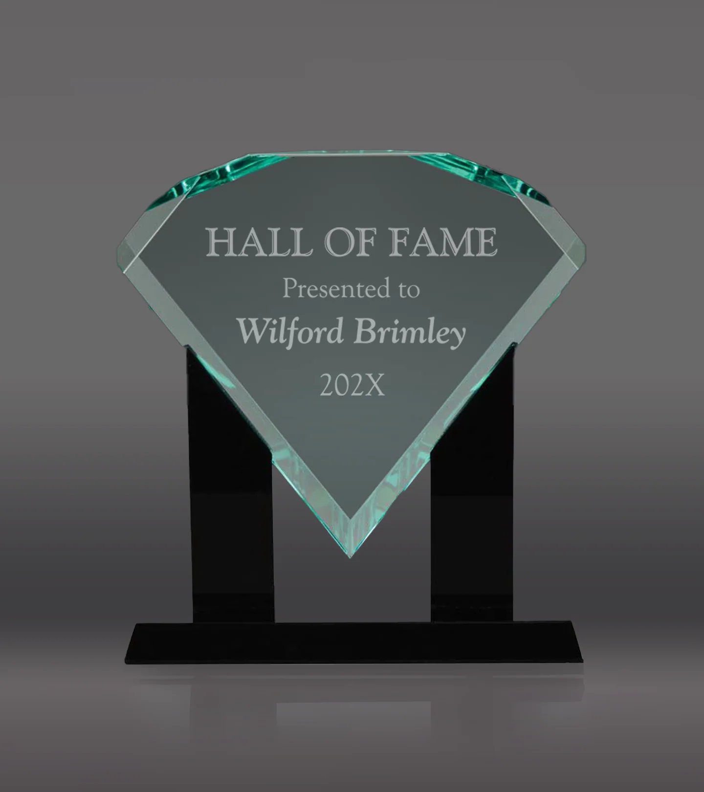 Jade Diamond Series Acrylic Award