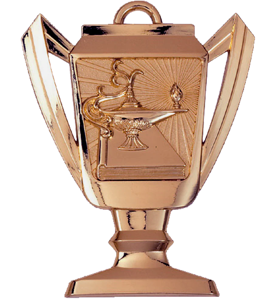 Lamp of Knowledge Trophy Medal - Image 3