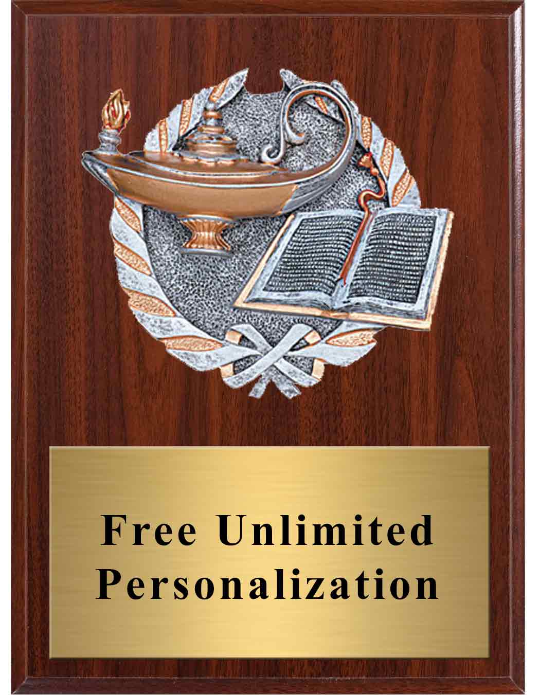 Lamp of Learning Millennium Plaque - Image 3
