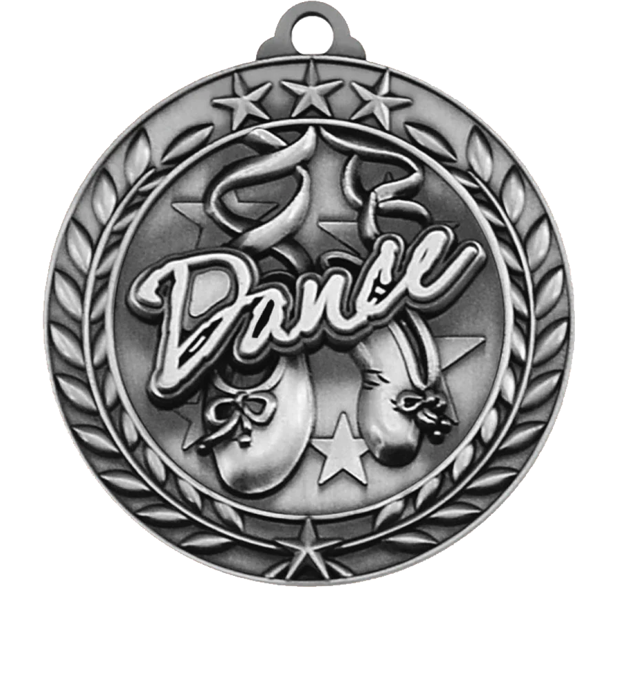 Large Star Wreath Dance Medal - Image 2