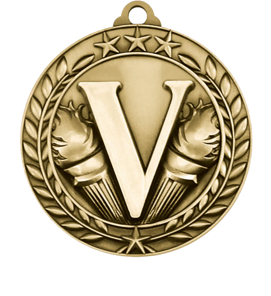 Large Star Wreath Victory Medal