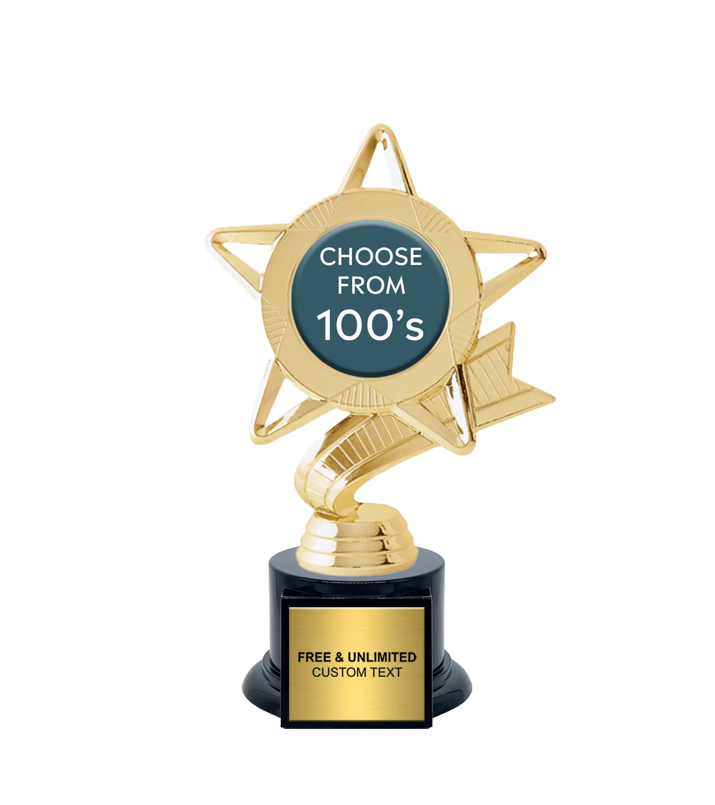 Legacy Ribbon Star Insert Trophy
