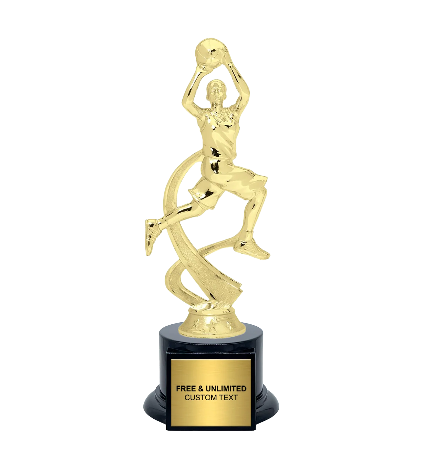 Motion Female Basketball Trophy